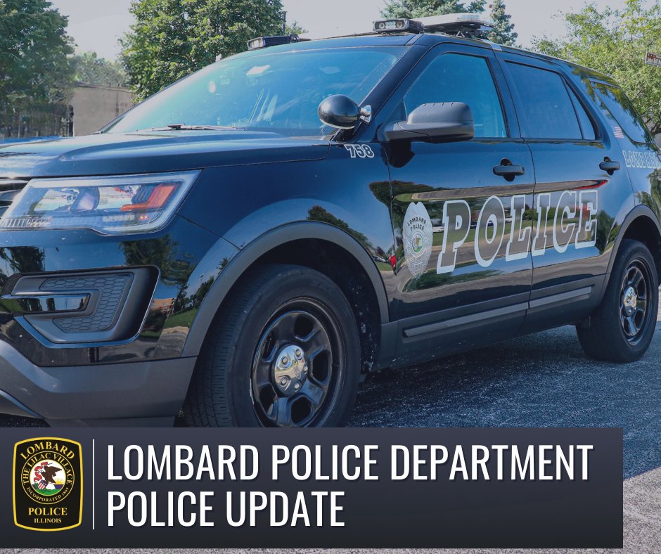 Lombard Police received calls regarding a suspicious person near the area of 17th St, west of Highland Ave. Following a brief foot pursuit, the suspect was taken into custody. There is no threat to the public. Officers will remain in the area as they continue their investigation.