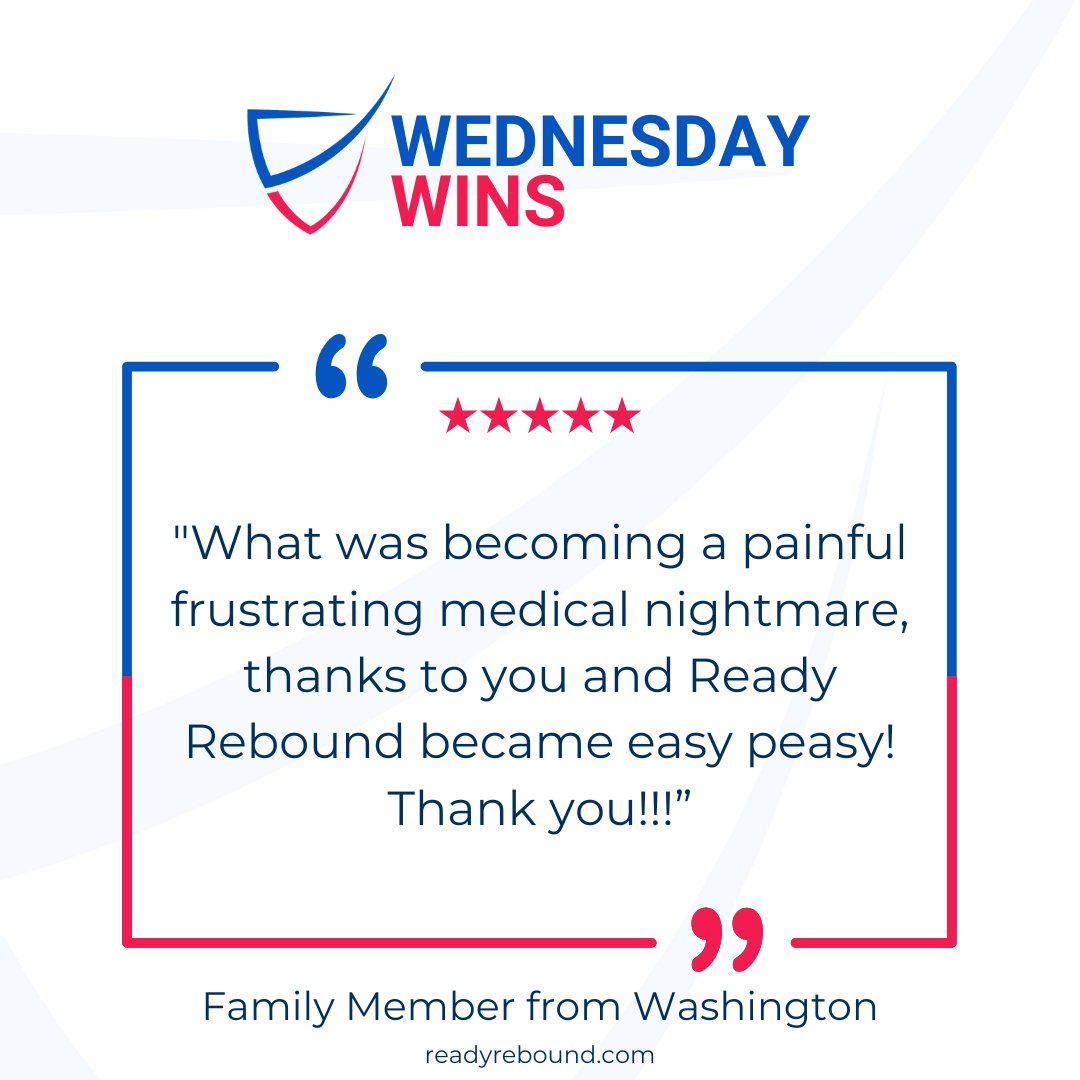 Happy Wednesday! At Ready Rebound, our care navigation extends to family members, off‑duty personnel, and retirees, too. Because every member of your crew deserves the gold‑standard in recovery, 24/7. 

#InjuryCare #FirstResponders #ReadyRebound #HealthCare