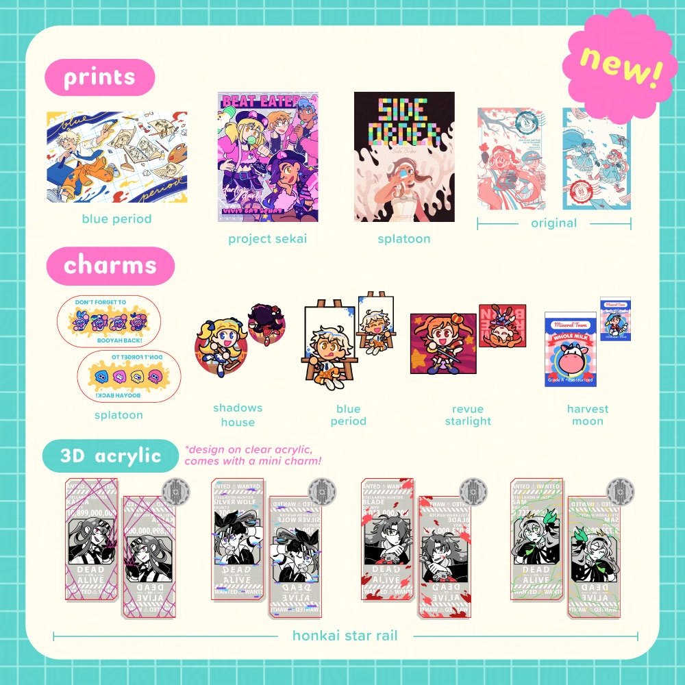circuitting's tweet image. 🌸 shop update! 🌸
open until 4/30! stock is a bit limited on some things, but there's a lot of new items that are making their online debut 🕺
(⬇️ 🔗 below!)
