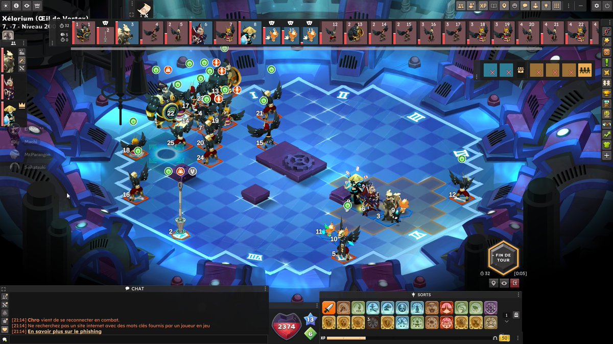 Chross19's tweet photo. @DOFUSfr Petite question : on doit faire comment quand un mob bloque le combat du Vortex en ne passant pas son tour ?
(et j'anticipe, y'a des posts forum sur ce bug qui ont presque un mois déjà) https://t.co/6uqp1P93Jz