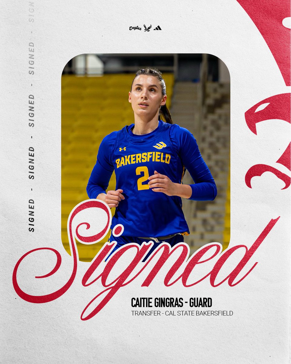 Welcome Caitie Gingras to the Eagle family!

#GoEags #FEO