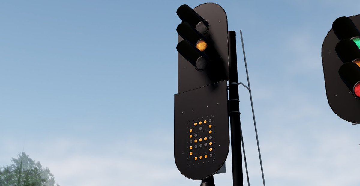 Signals for TrackNed, using vertexcolors for the glow!

#RobloxDev #Roblox #RobloxGame