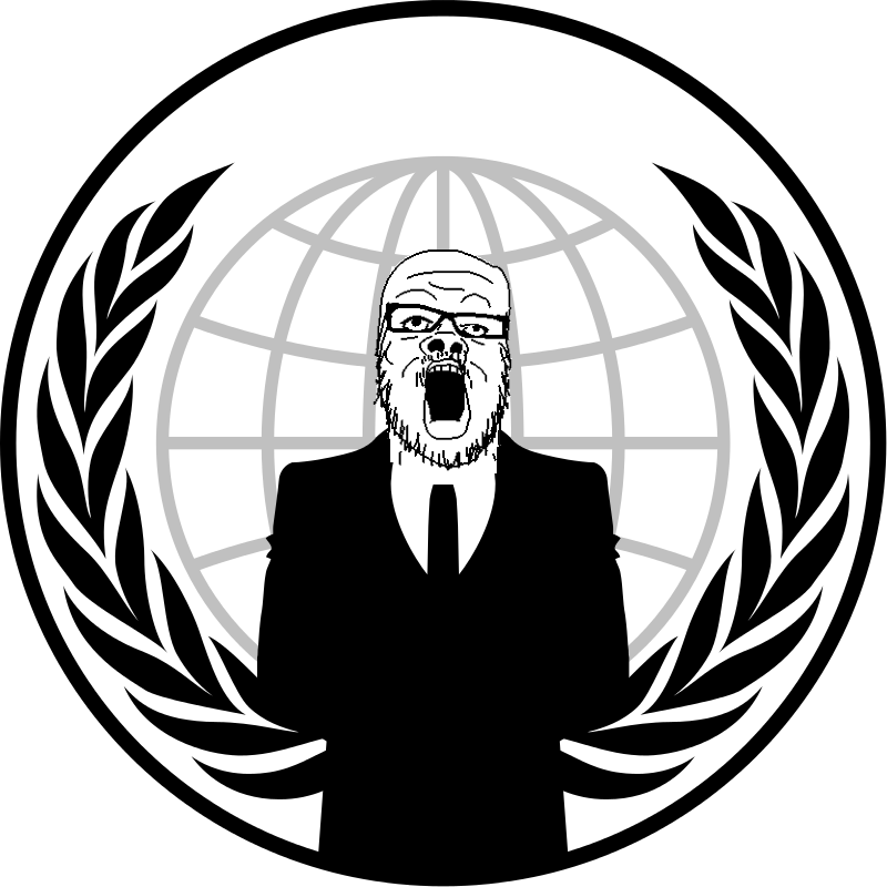 "A hacker collective calling itself the Soyjak Party" 
GEEEEGGGG