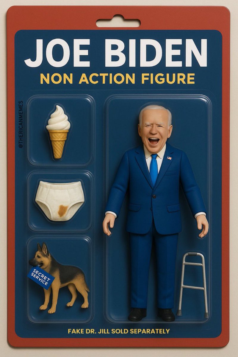 Get your Joe Biden Inaction Figure now while supplies last!!!!