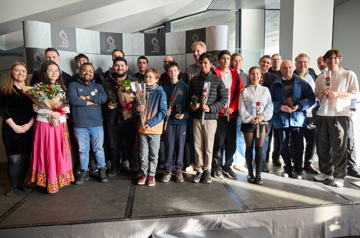 🏆 What a finish!
Congratulations to all the prize winners of #ReykjavikOpen2025 – from world-class GMs to rising stars, legends, juniors, and locals. A fitting tribute to the memory of Friðrik Ólafsson 💙♟️#Chess