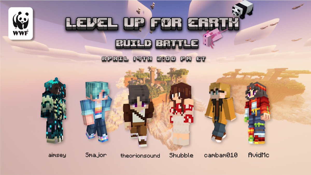 WWF_streamers's tweet photo. #LevelUpForEarth https://t.co/RDxAXM2vXG