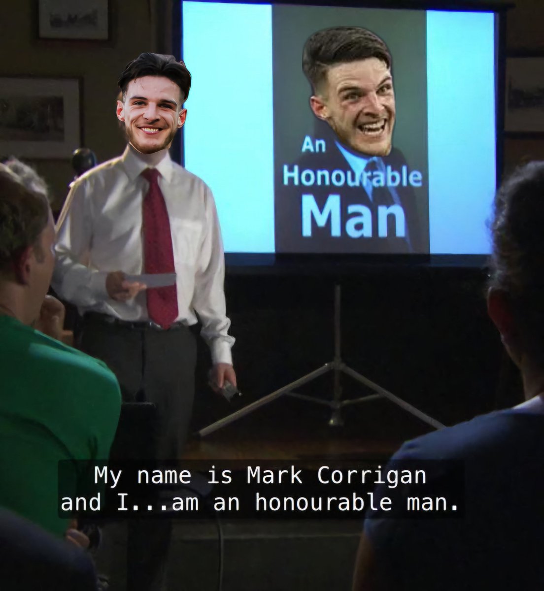 Matt Upson with some wonderful Peep Show esque punditry about Declan Rice this evening #RMAvARS #UCL