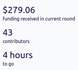 orbit_db's tweet image. Help us make it to either $300 in donations or 50 contributors within the last 4 hours 🚀

explorer.gitcoin.co/#/round/42161/…

#OrbitDB #p2p #Database #GG23 #Privacy #Decentralization