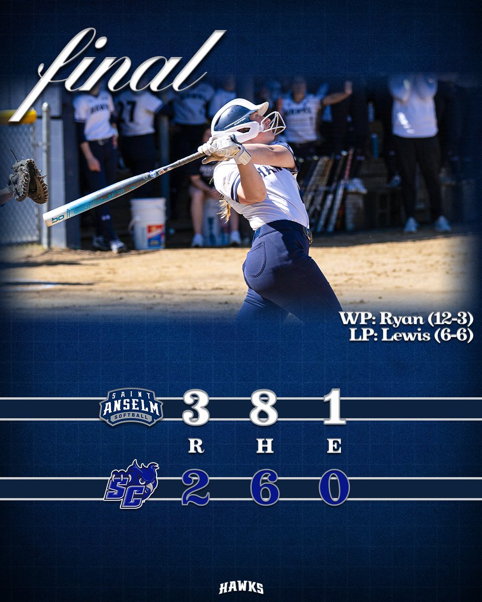 Saint Anselm Hawks Softball tweet media