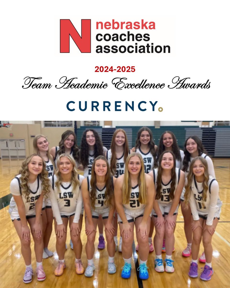 LSW Girls Basketball (@lswgbb) on Twitter photo This group won 16 games this year, but more impressive than that is they are really smart too. So lucky to be able to coach players that care about both, the classroom and the court.
<a href="/NebraskaCoach/">NE Coaches Assoc.</a>
#Highteamgpa
#Family This group won 16 games this year, but more impressive than that is they are really smart too. So lucky to be able to coach players that care about both, the classroom and the court.
<a href="/NebraskaCoach/">NE Coaches Assoc.</a>
#Highteamgpa
#Family