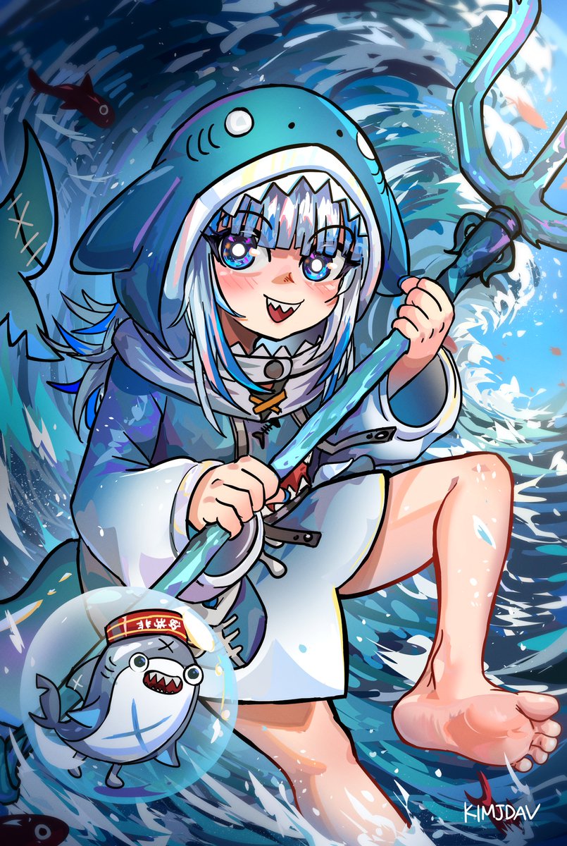 😭goodbye... gura...
#gurart