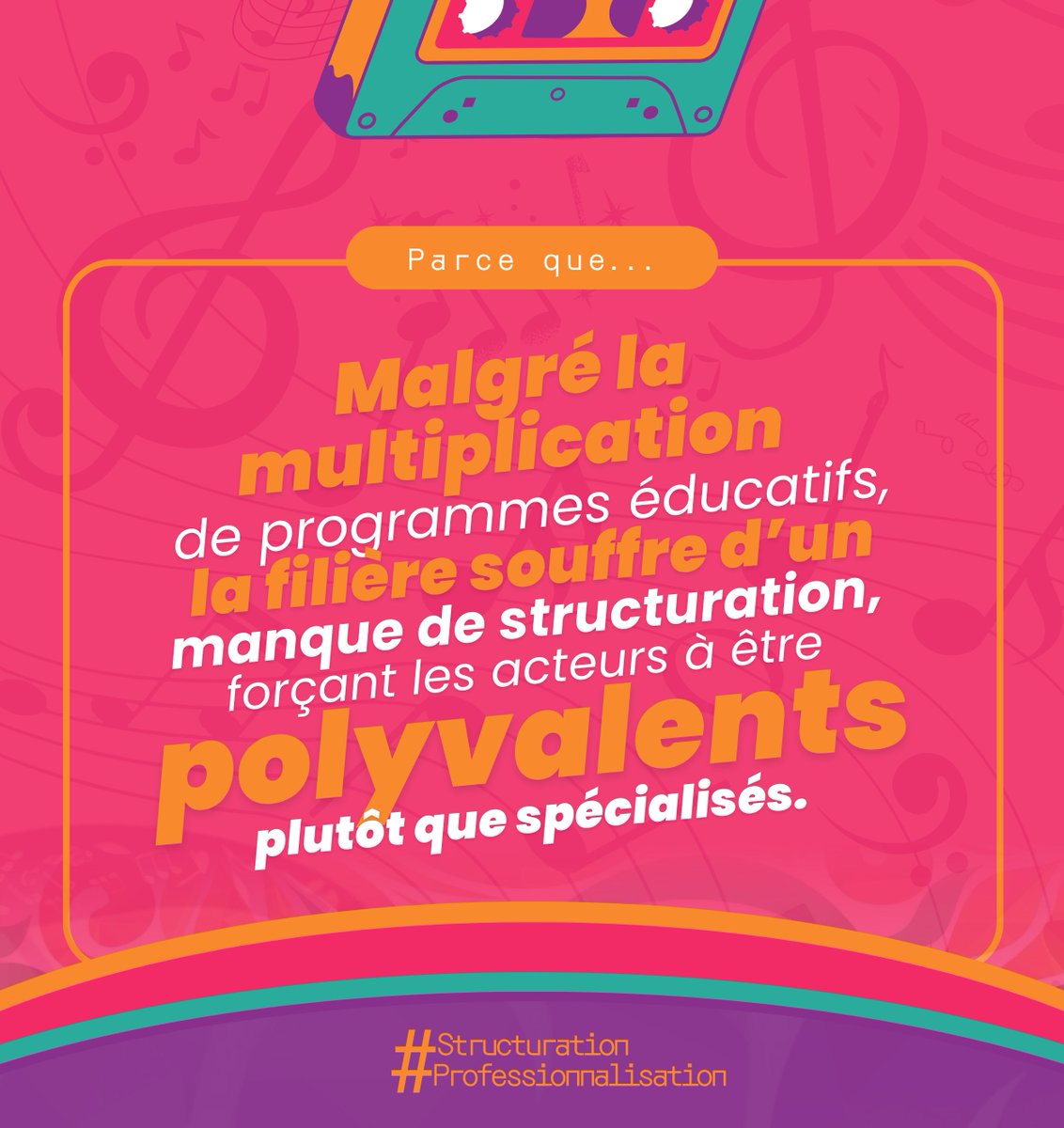 Salon_Simm's tweet photo. Entre polyvalence imposée et dispersion... ⌚️
#Structuration #Professionnalisation #MusicIndustry #IndustrieMusicale https://t.co/aL8jnYTfuQ