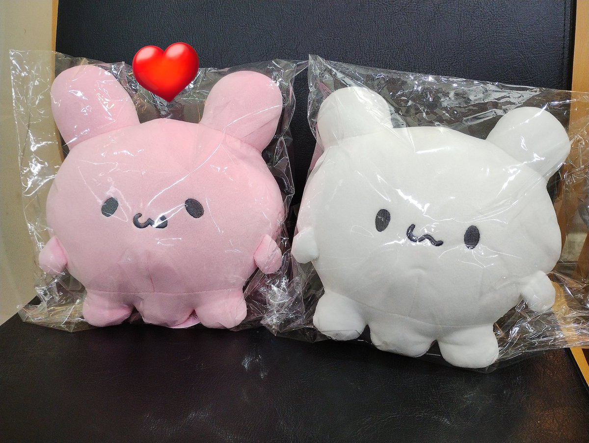 code_nmc's tweet photo. わかりやすくぴょんちーな画像来た😭
去年🎁したぬいぐるみやっぱりネネココちゃんと
遊ばせてくれてた😭うわー嬉しい😭
本当にだいすきありがとう💕

ぴょんちーの手触りサラサラふわふわで
受注生産の良いぬいぐるみだった💕
自分用にもお揃いで買えばよかったな、笑 https://t.co/4vNPlYLnUE