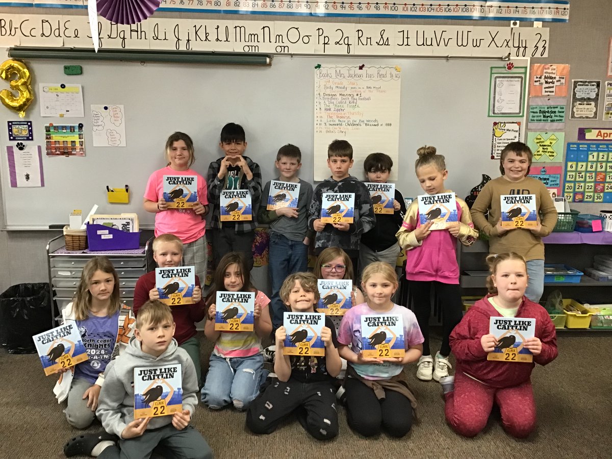 North Cedar Schools (@northcedarcsd) on Twitter photo Thanks to the generosity of Dickson and Luann Jensen, third graders at Mechanicsville were gifted a copy of Just Like Caitlin by Ally Obermeier — a children’s book celebrating Iowa’s own Caitlin Clark.
Third graders at Lowden will receive their own copy soon!
<a href="/justlikecaitlin/">Just Like Caitlin</a> Thanks to the generosity of Dickson and Luann Jensen, third graders at Mechanicsville were gifted a copy of Just Like Caitlin by Ally Obermeier — a children’s book celebrating Iowa’s own Caitlin Clark.
Third graders at Lowden will receive their own copy soon!
<a href="/justlikecaitlin/">Just Like Caitlin</a>