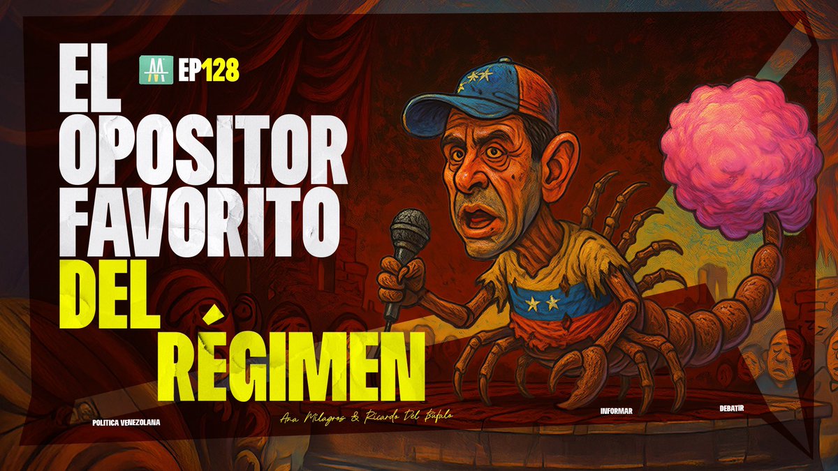 En este episodio hablamos sobre los “opositores” que se olvidaron del 28J e irán a regionales sin siquiera denunciar la falta de garantías.

youtu.be/h-zkjMEFDOM?si…