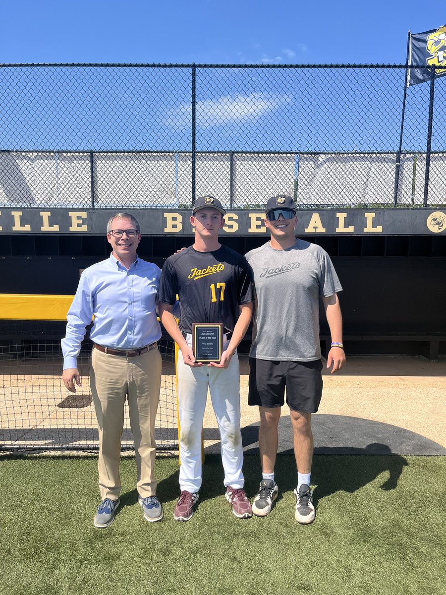 Jacket Athletics (@stkjackets) on Twitter photo Congratulations to Jacket Baseball standout, Will Henry, our <a href="/BrianMcCaskill/">Brian McCaskill</a> State Farm Player of the Week for April 4-12! Way to bring the #JacketSting, Will! Congratulations to Jacket Baseball standout, Will Henry, our <a href="/BrianMcCaskill/">Brian McCaskill</a> State Farm Player of the Week for April 4-12! Way to bring the #JacketSting, Will!