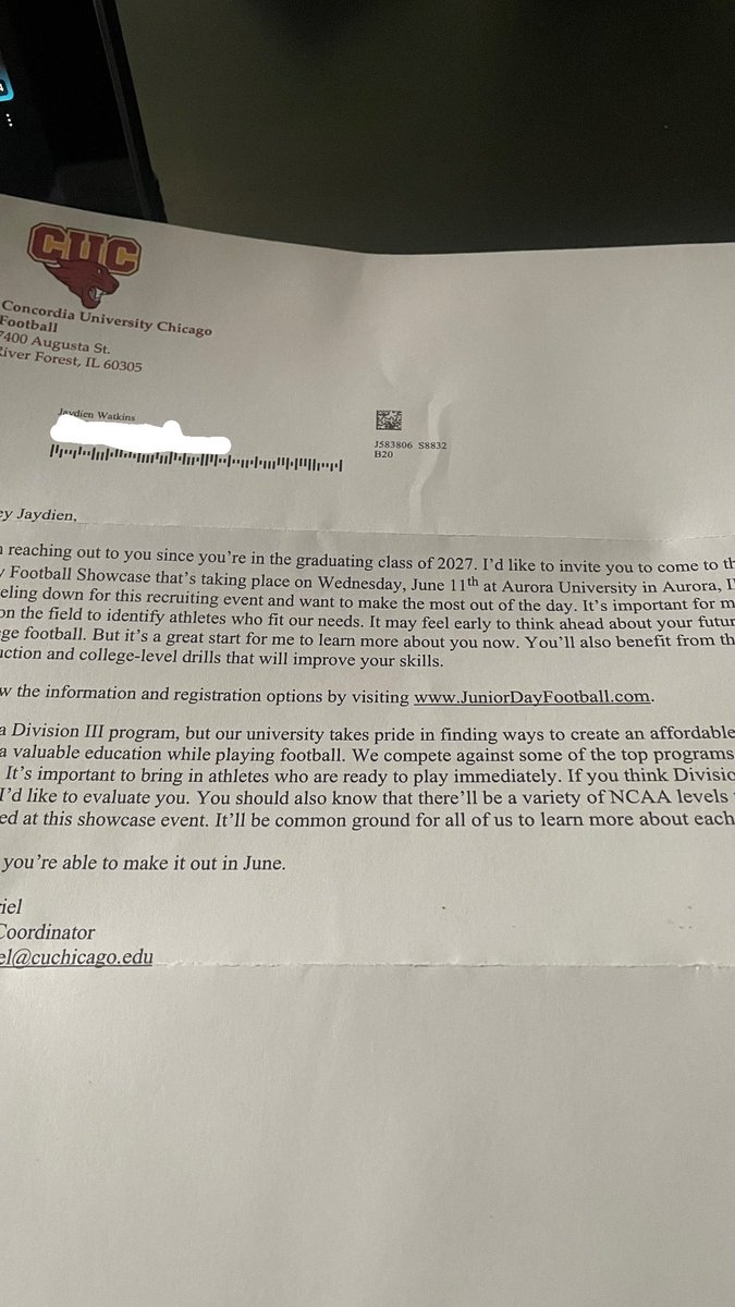 Jay’Dien Watkins (@60pancakes) on Twitter photo <a href="/CUCFBFamily/">CUC Football</a> <a href="/JennyCz27/">Jenny Czerwonka</a>
<a href="/DrFridayNiteLts/">Dr. Marques Stevenson</a> <a href="/DeepDishFB/">DEEP DISH FOOTBALL</a>
<a href="/Bryan_Ault/">Bryan Ault - Midwest Scout</a> <a href="/CoachBigPete/">Peter "Coach Big Pete" Leinweber</a> <a href="/TopPreps/">SPORTS NEWS, VIDEOS, GRAPHICS, EXPOSURE & MORE</a> <a href="/CoachHopkins_/">Theo Hopkins.</a> <a href="/PrepRedzoneIL/">Prep Redzone Illinois</a> <a href="/EDGYTIM/">Timothy “EDGYTIM” OHalloran</a> <a href="/sixstarfootball/">Six Star Football | PLUS+</a> <a href="/BigBamBino94_/">Coach Lance</a> <a href="/LeoLionsHSFB/">Chicago Leo</a> I appreciate the opportunity and thank you for the invitation <a href="/CUCFBFamily/">CUC Football</a> <a href="/JennyCz27/">Jenny Czerwonka</a>
<a href="/DrFridayNiteLts/">Dr. Marques Stevenson</a> <a href="/DeepDishFB/">DEEP DISH FOOTBALL</a>
<a href="/Bryan_Ault/">Bryan Ault - Midwest Scout</a> <a href="/CoachBigPete/">Peter "Coach Big Pete" Leinweber</a> <a href="/TopPreps/">SPORTS NEWS, VIDEOS, GRAPHICS, EXPOSURE & MORE</a> <a href="/CoachHopkins_/">Theo Hopkins.</a> <a href="/PrepRedzoneIL/">Prep Redzone Illinois</a> <a href="/EDGYTIM/">Timothy “EDGYTIM” OHalloran</a> <a href="/sixstarfootball/">Six Star Football | PLUS+</a> <a href="/BigBamBino94_/">Coach Lance</a> <a href="/LeoLionsHSFB/">Chicago Leo</a> I appreciate the opportunity and thank you for the invitation
