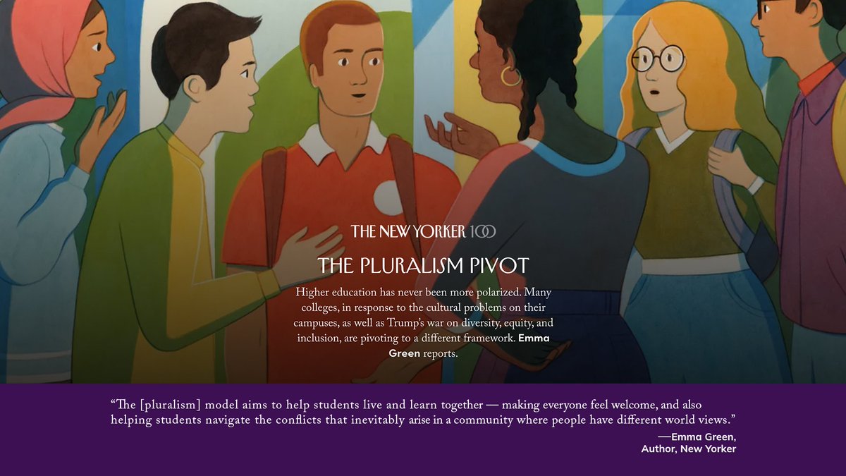 Einhorn Collaborative (@einhorncollab) on Twitter photo Higher education can play a critical role in helping students foster a culture of respect and belonging, engage productively with divergent viewpoints, and find strength in difference. We appreciate <a href="/emmaogreen/">Emma Green</a> and <a href="/NewYorker/">The New Yorker</a> for covering the work our Executive Director Higher education can play a critical role in helping students foster a culture of respect and belonging, engage productively with divergent viewpoints, and find strength in difference. We appreciate <a href="/emmaogreen/">Emma Green</a> and <a href="/NewYorker/">The New Yorker</a> for covering the work our Executive Director
