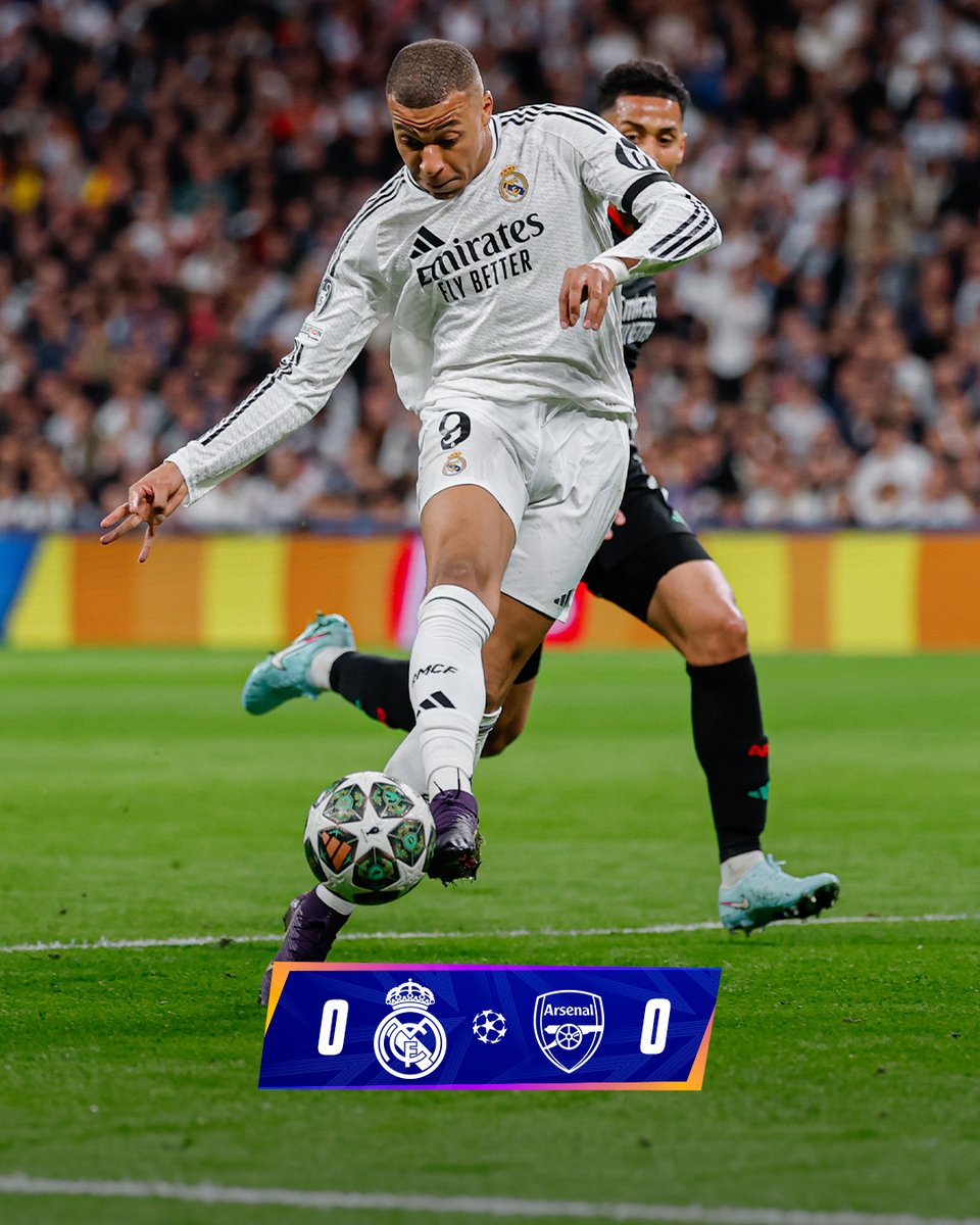 ⏸️ @RealMadridEn 0-0 <a href="/Arsenal/">Arsenal</a>