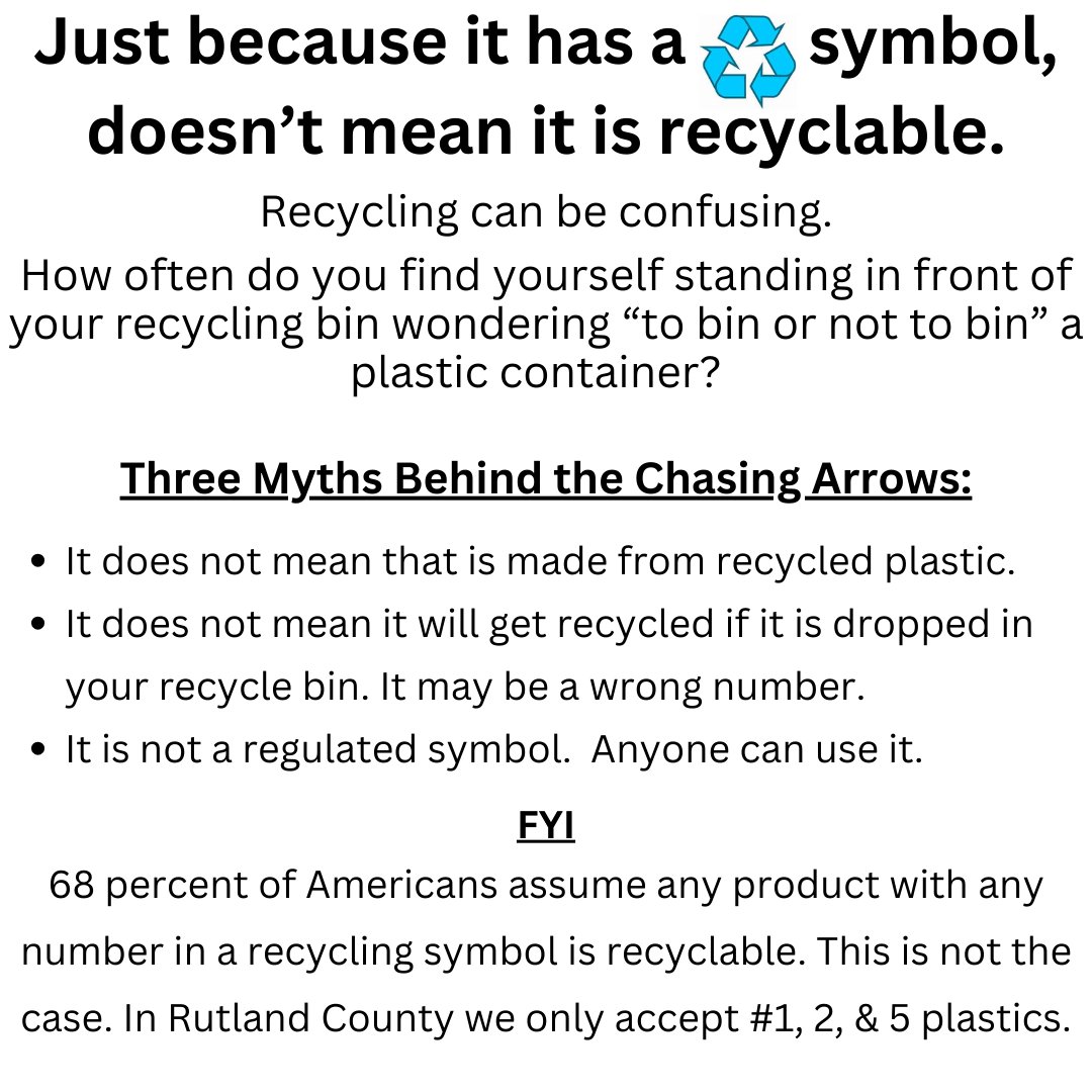 RCSWD's tweet photo. #chasingarrows
#recycle https://t.co/WR9dHmc3ML
