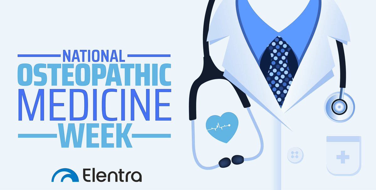 This week, we recognize the contributions of osteopathic physicians, educators, and learners.
<a href="/WithElentra/">Elentra</a> supports colleges of osteopathic medicine with tools for curriculum, assessment, and learner progress. Learn more: elentra.com

#OsteopathicMedicineWeek