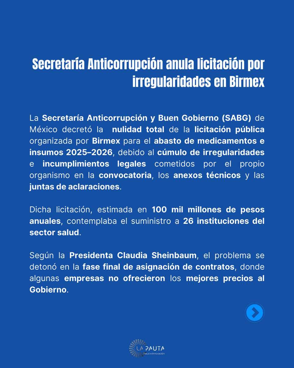 lapautainnova's tweet photo. 🤔¿De qué manera impacta la actual estrategia de compras y distribución de medicamentos en México, en los sectores más vulnerables que dependen del sistema de salud pública?  💊 https://t.co/1V97vPJit6