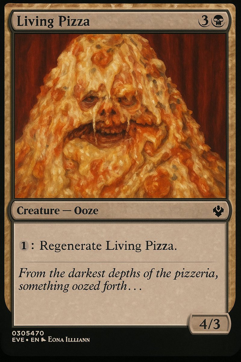 MagicMemeCards's tweet photo. Who's getting hungry? #magicmeme https://t.co/gqxC7jtBxk