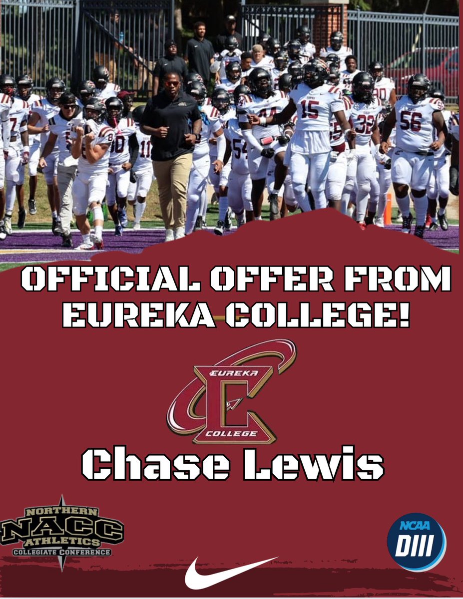 Chase Lewis (@chaseahmad06) on Twitter photo Blessed to have received an offer from Eureka College🙏🏽 <a href="/CoachThourogood/">Coach Thourogood</a> <a href="/DionJordan96/">Dion Jordan</a> @coachhoggard <a href="/trainwrecker_62/">Dwayne Wallace</a> <a href="/starks94/">Coach Starks</a> Blessed to have received an offer from Eureka College🙏🏽 <a href="/CoachThourogood/">Coach Thourogood</a> <a href="/DionJordan96/">Dion Jordan</a> @coachhoggard <a href="/trainwrecker_62/">Dwayne Wallace</a> <a href="/starks94/">Coach Starks</a>