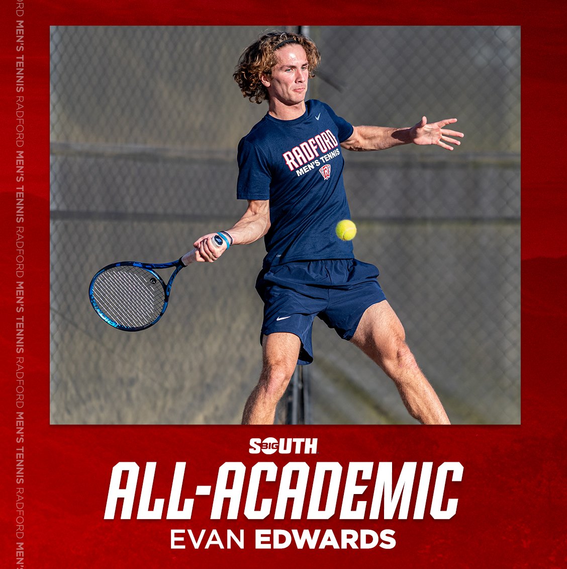 Congrats to Evan for earning the Big South's all-academic nod!

#RiseAndDefend