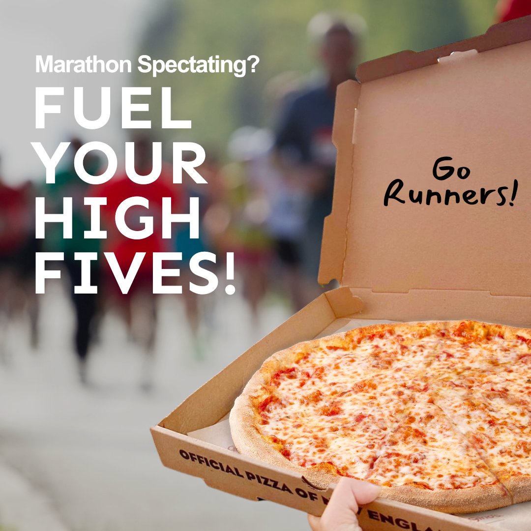 🏃‍♀️💥 Watching the Boston Marathon? Keep those high fives strong and your energy up with some delicious pizza! 🍕 Papa Gino’s is the perfect fuel for all the excitement. 🙌​➡️papaginos.com

#BostonMarathon #Boston #marathonmonday