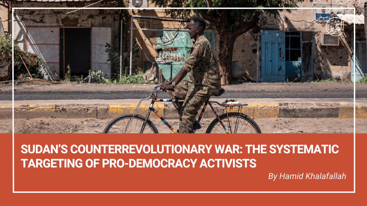 The Tahrir Institute for Middle East Policy (@timepdc) on Twitter photo 🔔Checked your inbox for the Weekly Read?
This week's pick is a piece by <a href="/HamidMurtada/">Hamid Khalafallah</a> on how Sudan's war is not only a power struggle between military factions, but an attempt at silencing those who envision a democratic future for Sudan.
Catch up here: mailchi.mp/timep/weekly-r… 🔔Checked your inbox for the Weekly Read?
This week's pick is a piece by <a href="/HamidMurtada/">Hamid Khalafallah</a> on how Sudan's war is not only a power struggle between military factions, but an attempt at silencing those who envision a democratic future for Sudan.
Catch up here: mailchi.mp/timep/weekly-r…