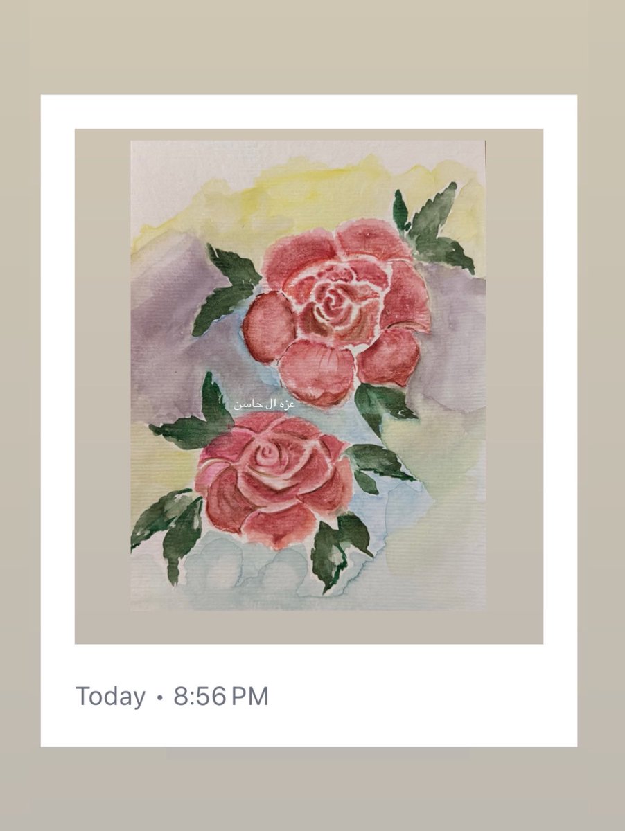 #الوان_مائية
#watercolors
#رسم
#الباحه