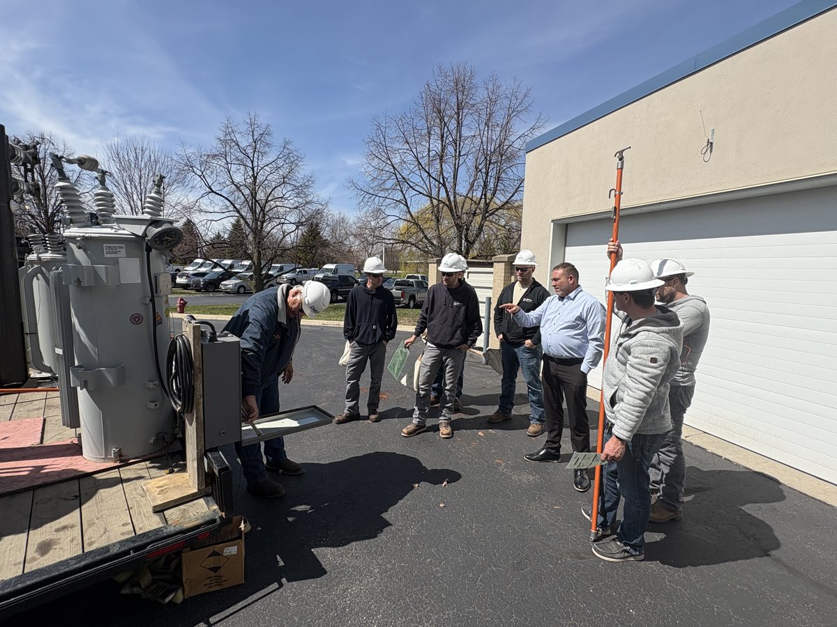 Thanks to <a href="/MuniElecWis/">Municipal Electric Utilities of Wisconsin</a> Safety Coordinator Randy Larson for taking time to share his expertise with our metering techs at WPPI. Safety in the field is a top priority and Randy’s dedication ensures our team is equipped with the knowledge &amp; skills to stay safe at work. #PublicPower