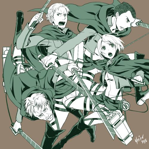 Gustavo74668328's tweet image. #Petra #Oluo #Eld and Gunther 
#Levisquad