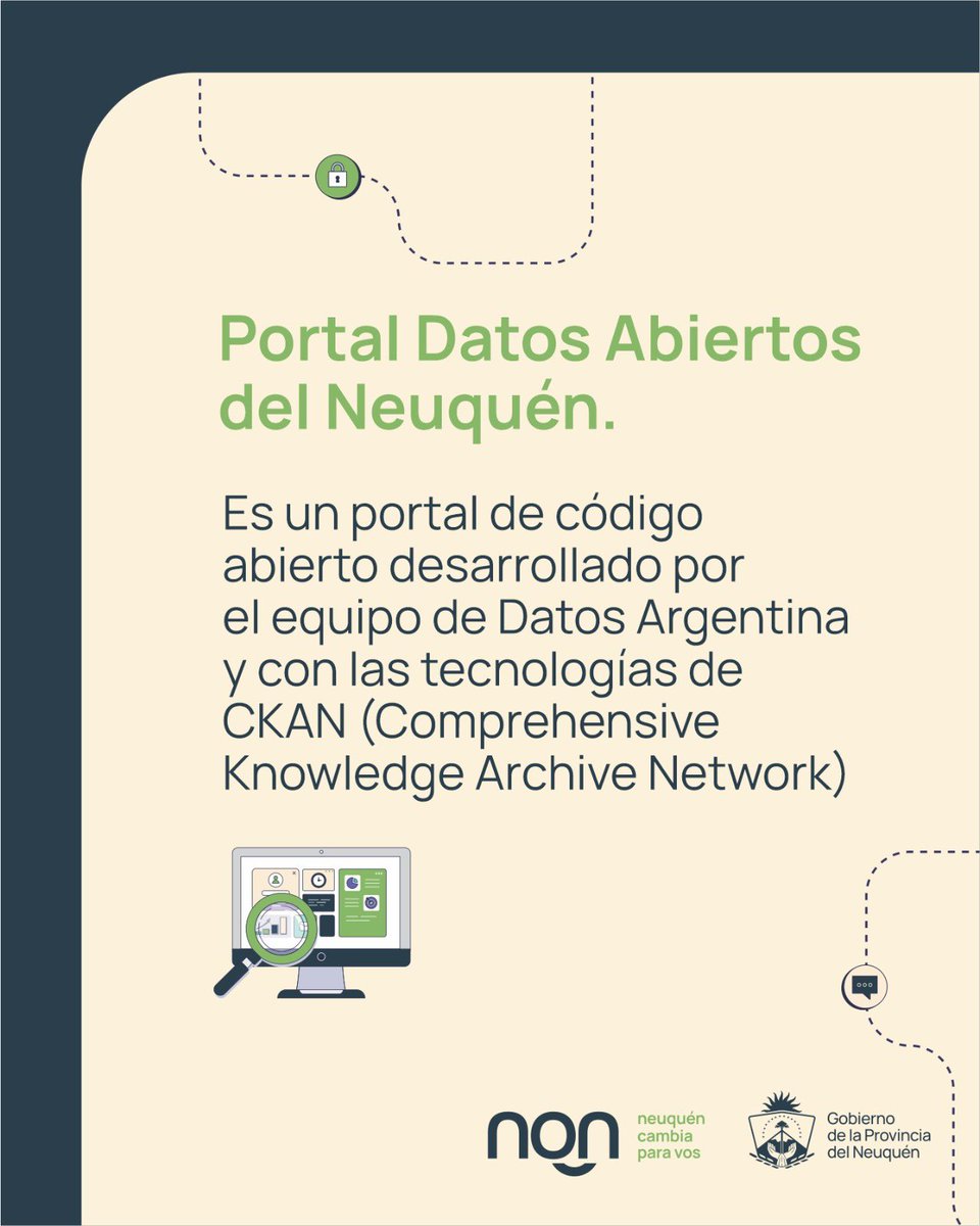 🔎 ¿Sabés qué son los datos abiertos?
Son una herramienta clave para la transparencia, la participación ciudadana y la innovación pública.

📡 Desde OPTIC, trabajamos para abrir la información, conectar comunidades y mejorar la gestión pública con tecnología
