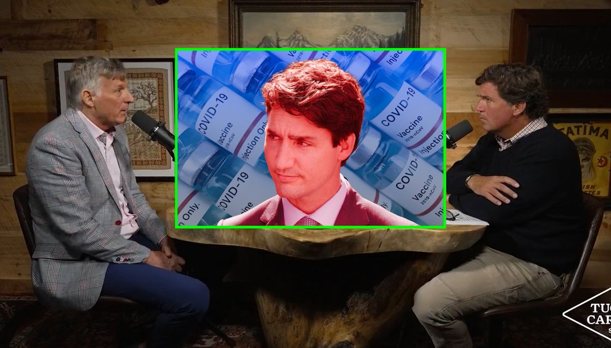 Tucker Carlson’s guest just exposed the truth about Canada’s COVID tyranny—and it’s even darker than you think.

Wait until you hear what Maxime Bernier is campaigning to do about mRNA vaccines.

🧵 THREAD