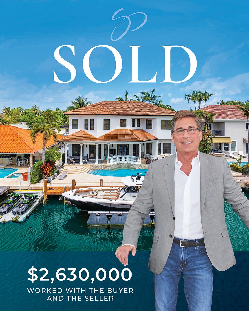 Just Sold | Hollywood Waterfront
We had the privilege of representing both the buyer and the seller in this successful waterfront transaction — closed at $2,650,000.