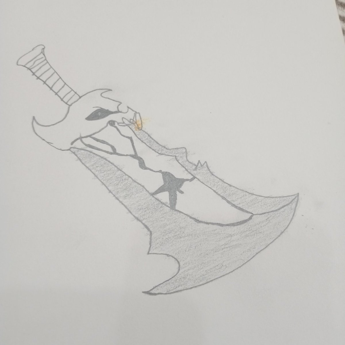 Murderr414's tweet photo. Blades of Chaos from GoW: Ascension
Rate my Draw 😁
#GOW #GodOfWar #GodOfWarAscension #BladesofChaos https://t.co/lupRjwRdw2
