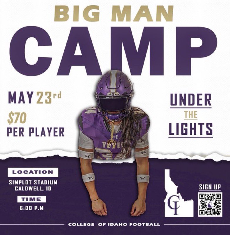 Thank you <a href="/CoachStinar/">Colby Stinar</a> for the camp invite!!!