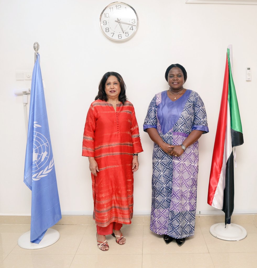 Anna Mutavati (@annamutavati) on Twitter photo Today in Port Sudan, I was pleased to meet <a href="/USGSRSGPatten/">USG SRSG Ms. Patten</a> on conflict related sexual violence. We discussed UN joint support to the women of Sudan who continue to bear the brunt of this conflict on many fronts. Today in Port Sudan, I was pleased to meet <a href="/USGSRSGPatten/">USG SRSG Ms. Patten</a> on conflict related sexual violence. We discussed UN joint support to the women of Sudan who continue to bear the brunt of this conflict on many fronts.