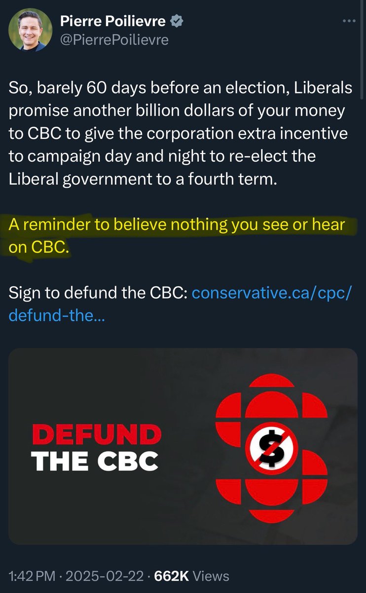 When a politician tells you to “believe nothing you see or hear”, you should start asking questions.

Stop Poilievre.

voteseanfraser.ca