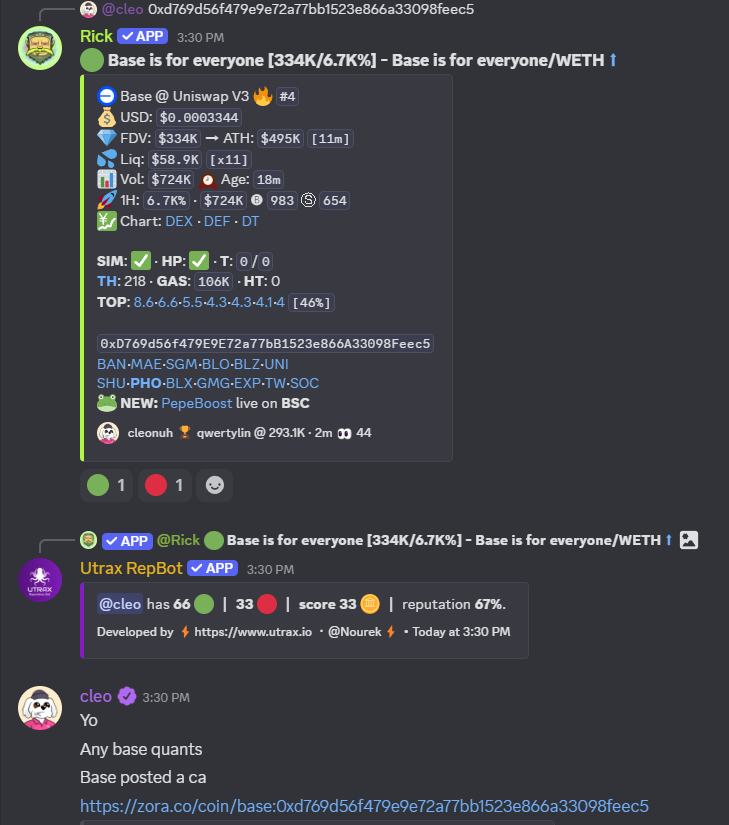 Shocked's tweet photo. 'Base is for everyone' caught at 300k market cap

Now breaking 15M and looks like it wants higher 

Shocked cooks on all chains, at all times - we are #1 👑 https://t.co/ZeL9eTOBc9