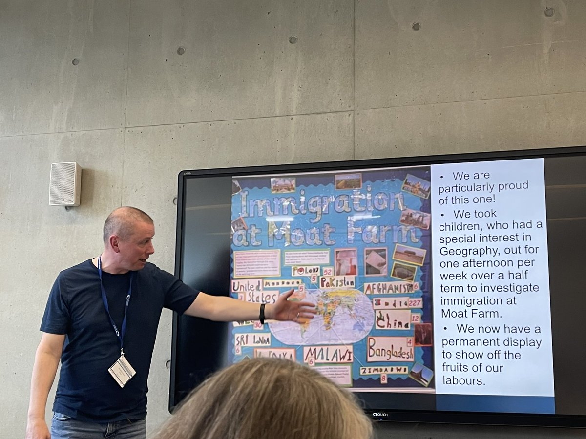 MiniMapMakers's tweet photo. Fab fab fab geog day
Well done to the speakers and awesome @The_GA staff .. as always lovely to see you all - great #teachmeet too https://t.co/NHNEJzdcAW