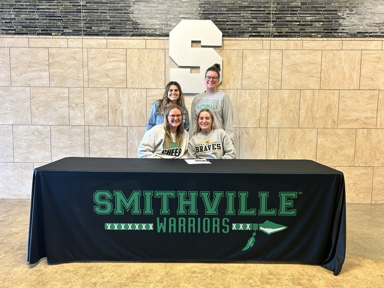 WActivities's tweet photo. Congrats to Kailyn Rash for signing to cheer today with Ottawa University! https://t.co/zkORmsY40x