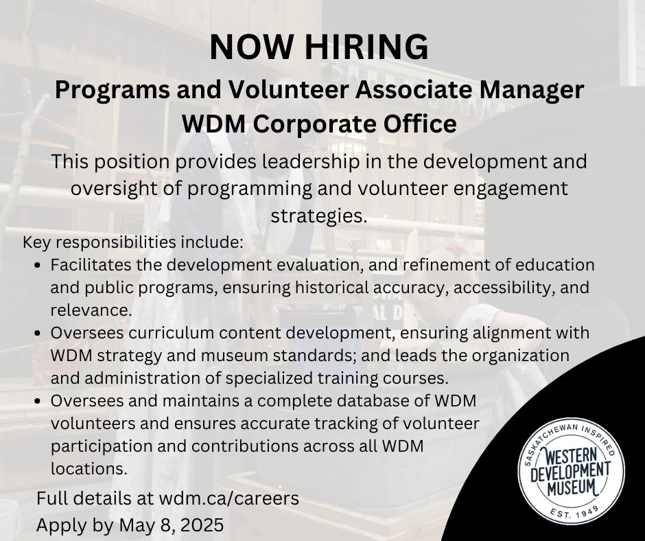 WDM (Western Development Museum) 🇨🇦 tweet media