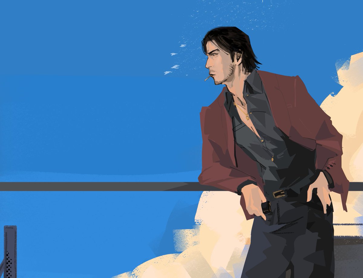 神室町今日风平浪静
#秋山駿