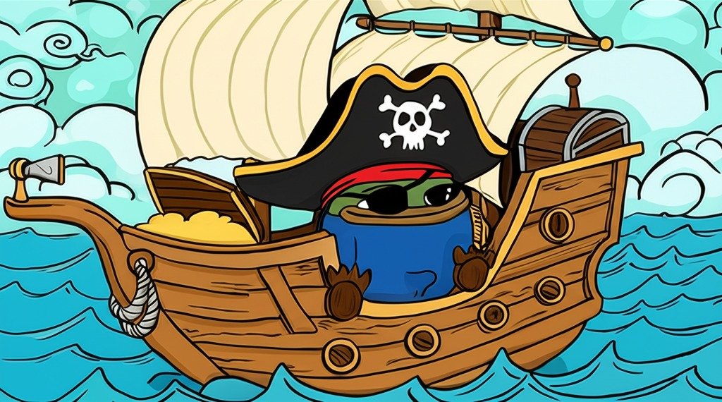 smolpep_memes's tweet photo. Ahoy! Hunting for the treasure chest of $PEP! ☠️🏴‍☠️ #SmolPep #CryptoBooty https://t.co/MzjUyqzoA4