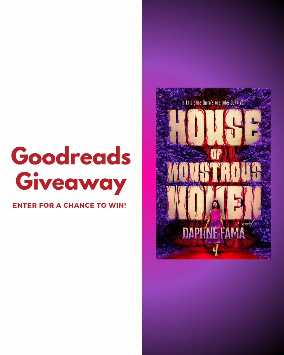 If you missed the first Goodreads Giveaway for <a href="/DaphneFama/">Daphne Fama | Preorder House of Monstrous Women</a>'s HOUSE OF MONSTROUS WOMEN, you're in luck! Enter now (if you dare)! 👀

goodreads.com/giveaway/show/…