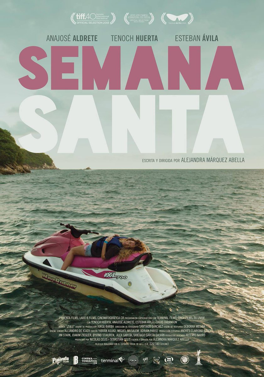 Del #JuevesSanto al Domingo de Resurreción: las vacaciones familiares que amenazan con separar a una familia emergente. 

Consulta el guión de 𝑺𝒆𝒎𝒂𝒏𝒂 𝑺𝒂𝒏𝒕𝒂 (2015), escrito por <a href="/marquezabella/">Alejandra Márquez Abella</a>.

Descarga gratuita 🌊 bit.ly/4jjFzuy
