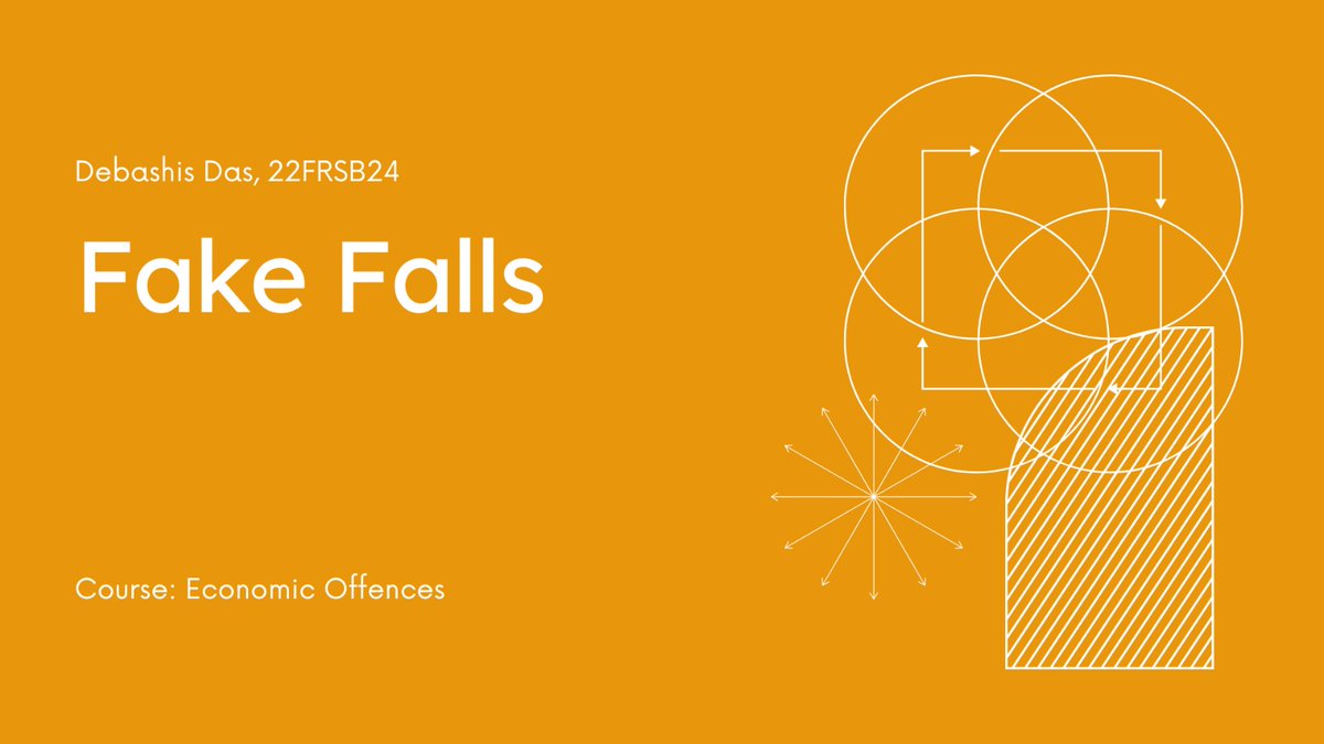 Blog Title: Fake Falls
By:
Debashis Das, 22FRSB24, VI Sem BSc FS (B), Department of Forensic Science, Kristu Jayanti College, Autonomous

Read more:
surjitsingha.wordpress.com/2025/04/17/fak…